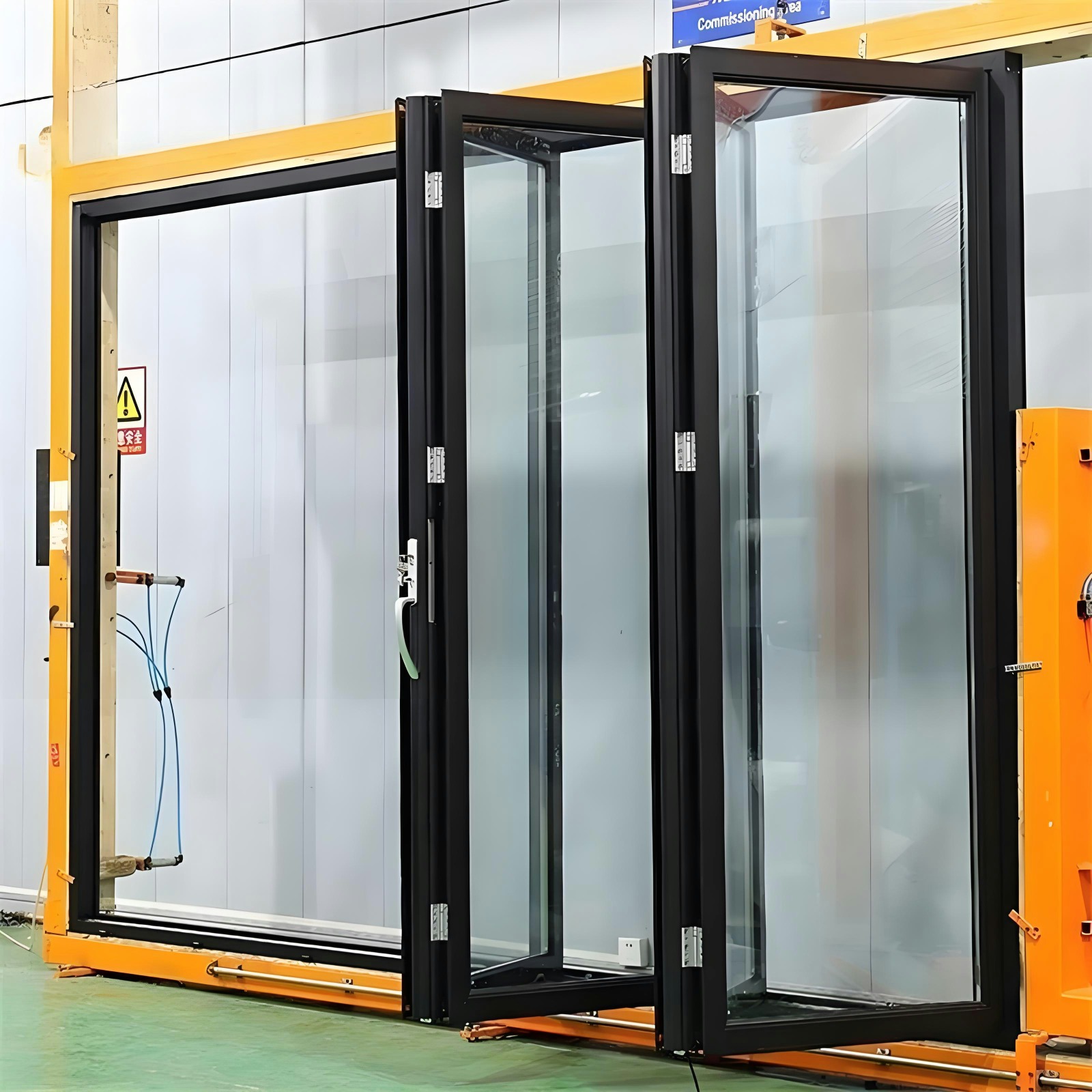 Aluminium glass doors and windows