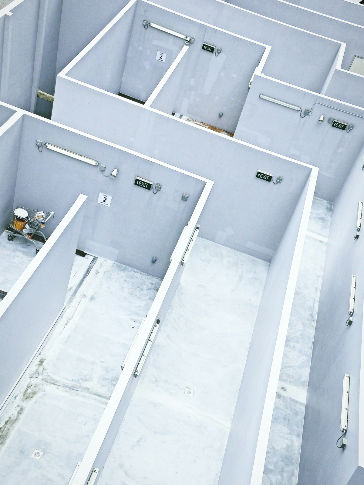 Gypsum partitions