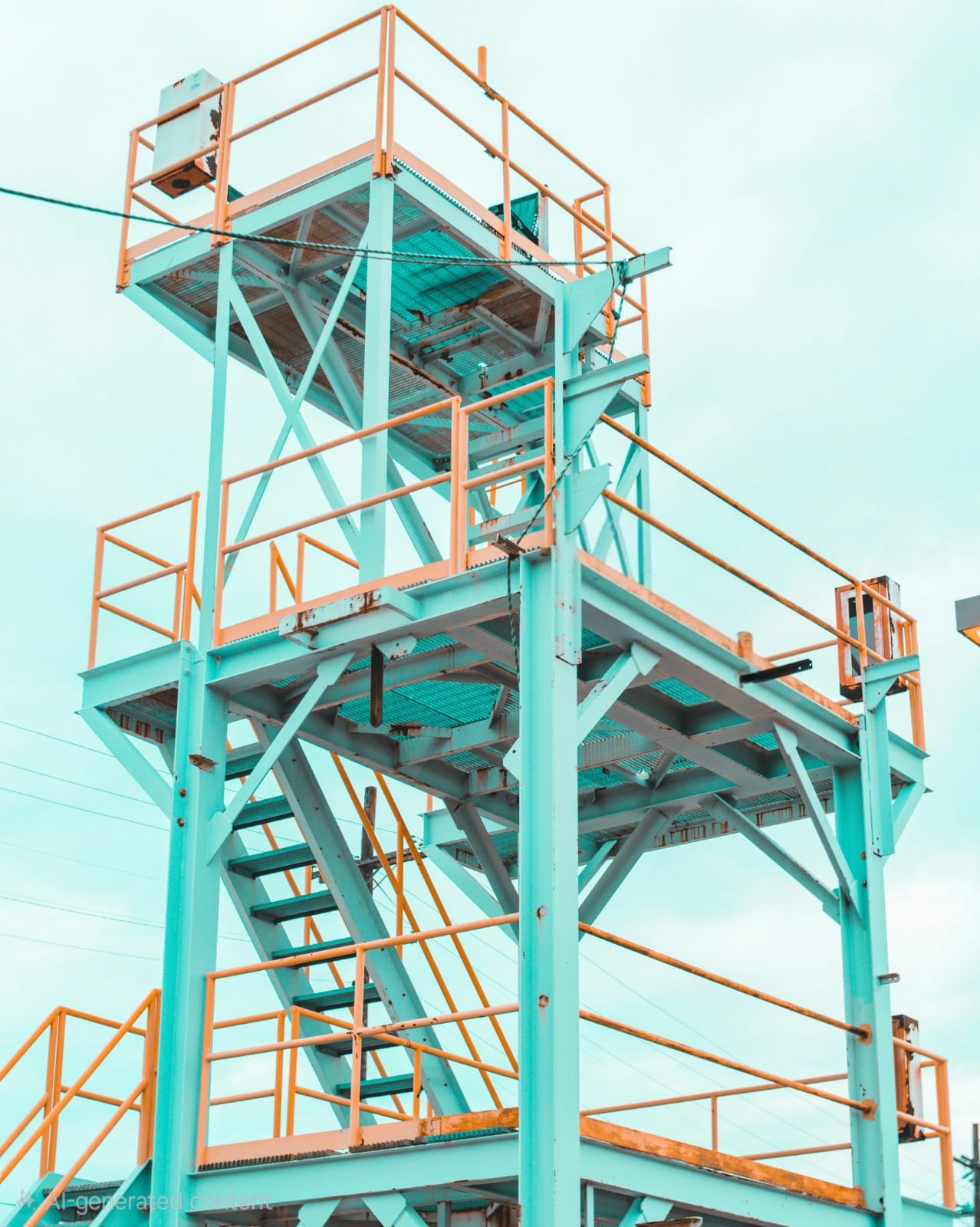 Steel platforms