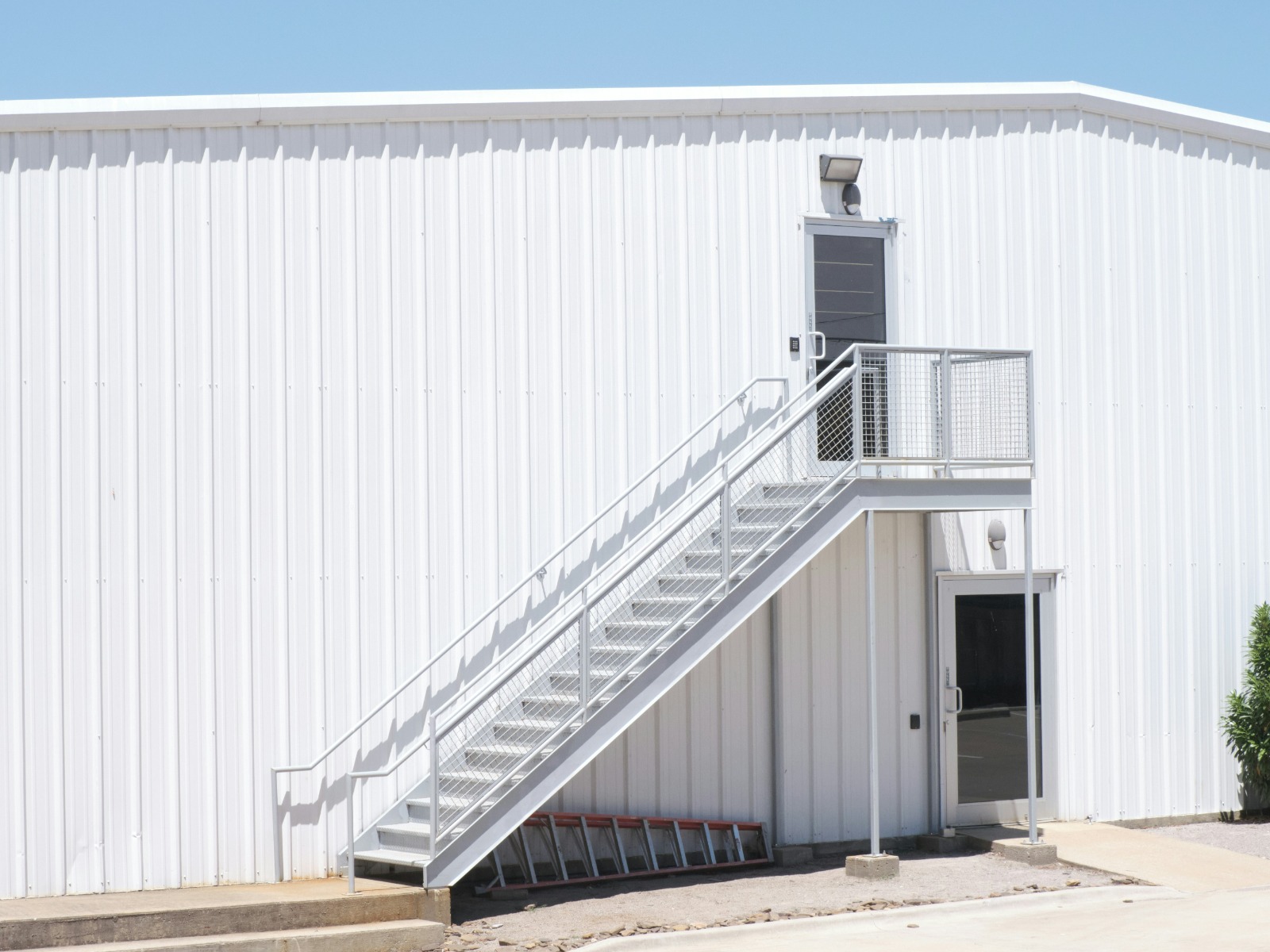 Steel staircases