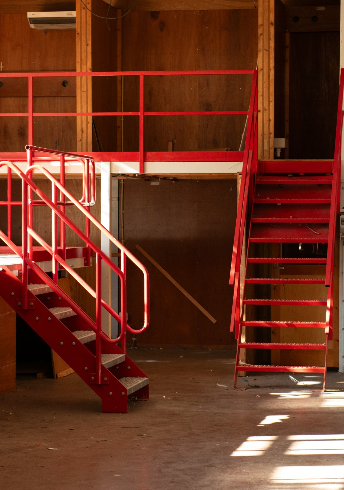 Steel staircases