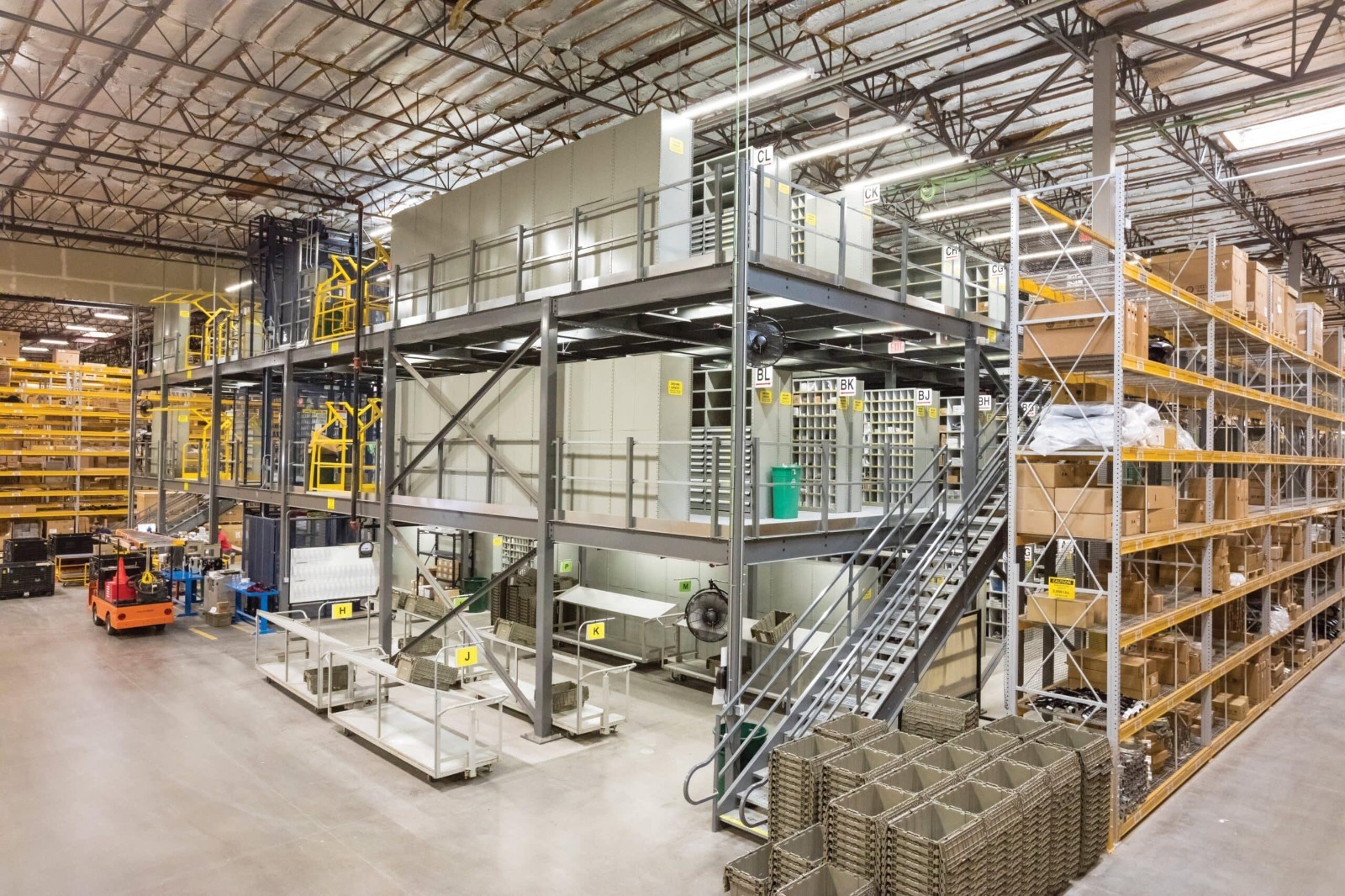 Steel Structural Mezzanine